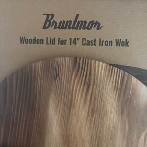 Bruntmor 14” Wooden Drop Lid